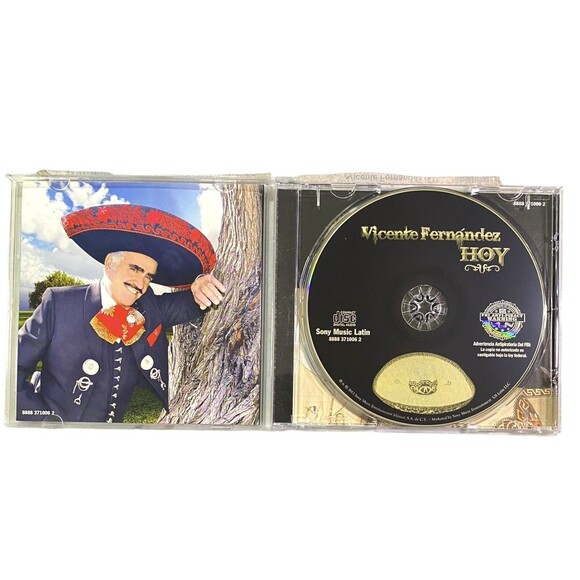 VICENTE FERNANDEZ - HOY - (Music CD, 2013) - Sony Music Musica - 13 Tracks - Picture 4 of 8